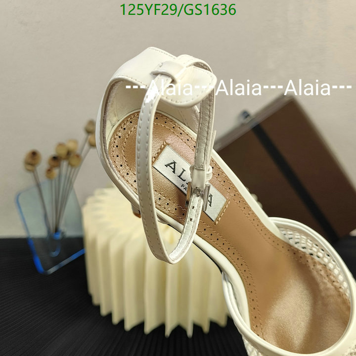 Women Shoes-ALAIA Code: GC1636 $: 125USD