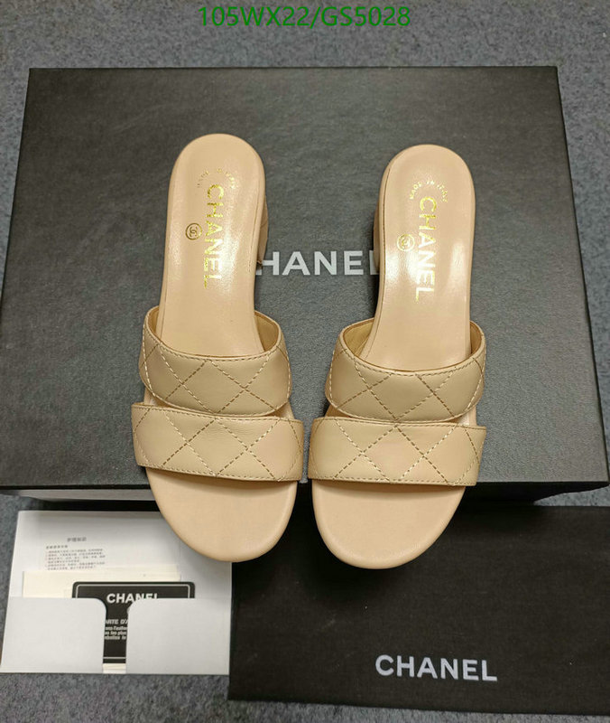 Women Shoes-Chanel Code: GS5028 $: 105USD