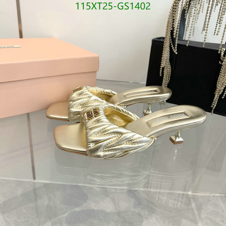 Women Shoes-Miu Miu Code: GS1402 $: 115USD