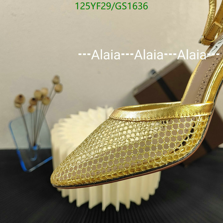 Women Shoes-ALAIA Code: GC1636 $: 125USD