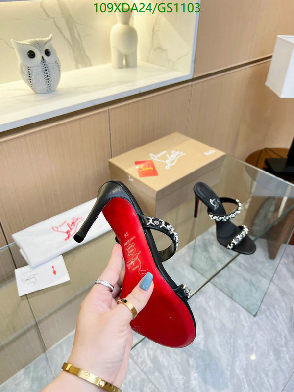 Women Shoes-Christian Louboutin Code: GS1103 $: 109USD