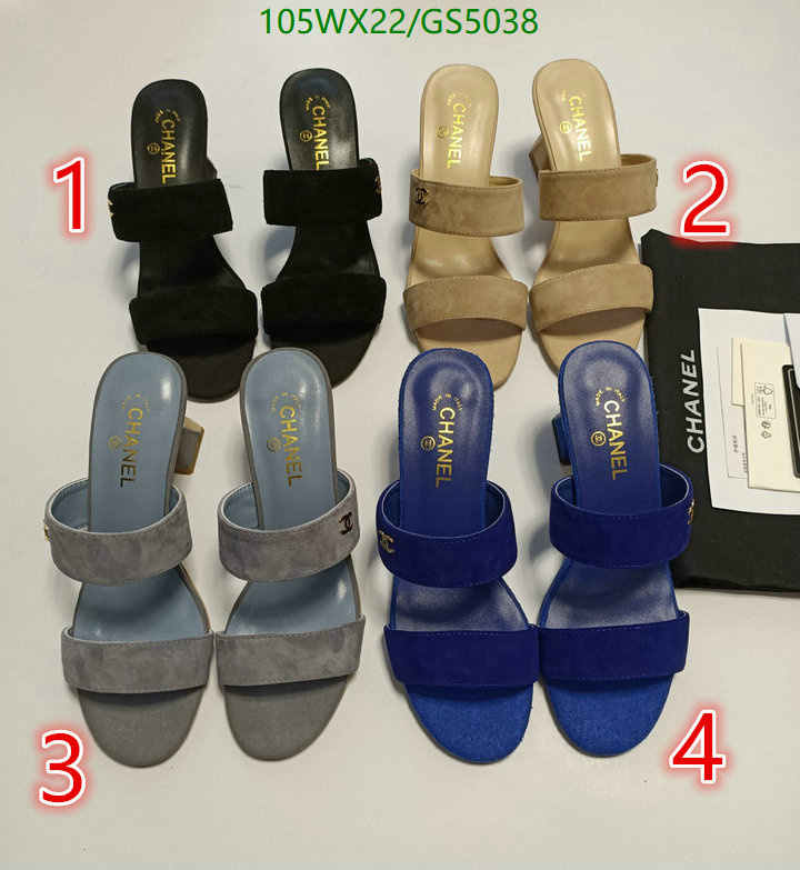 Women Shoes-Chanel Code: GS5038 $: 105USD