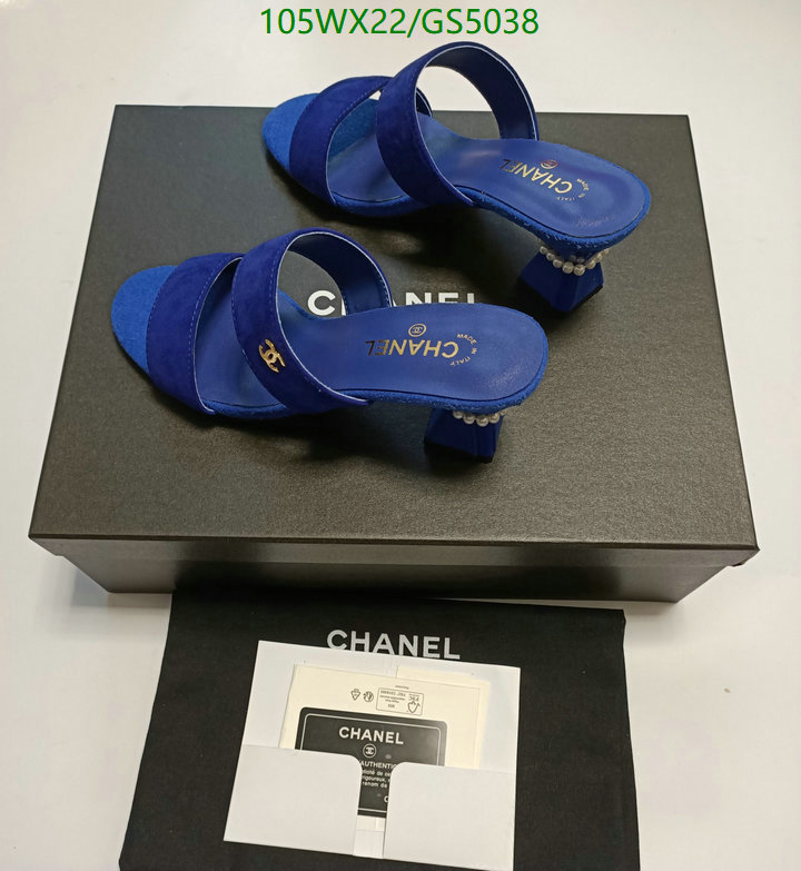 Women Shoes-Chanel Code: GS5038 $: 105USD