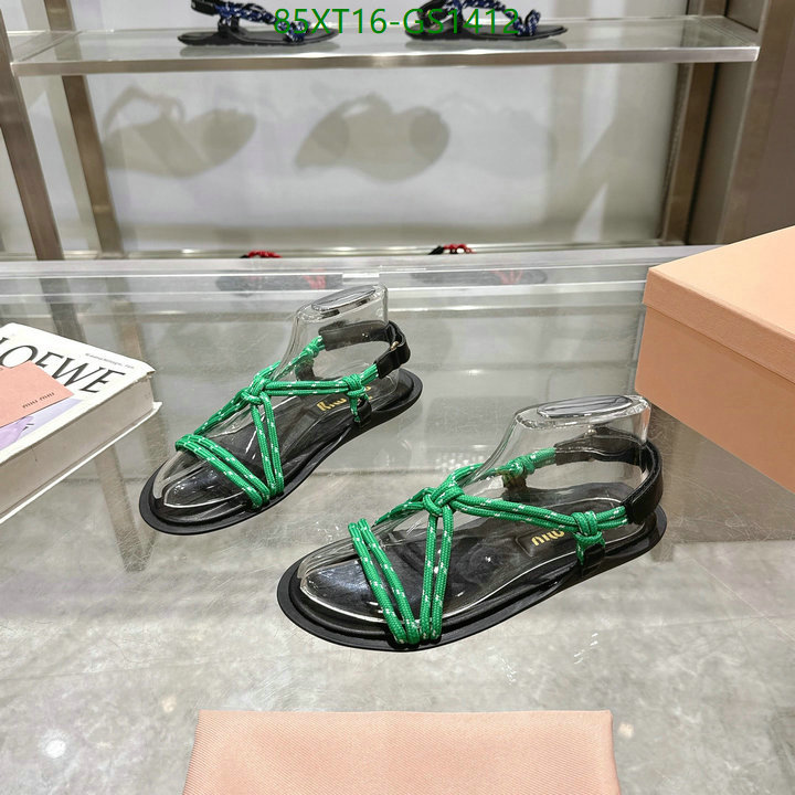 Women Shoes-Miu Miu Code: GS1412 $: 85USD