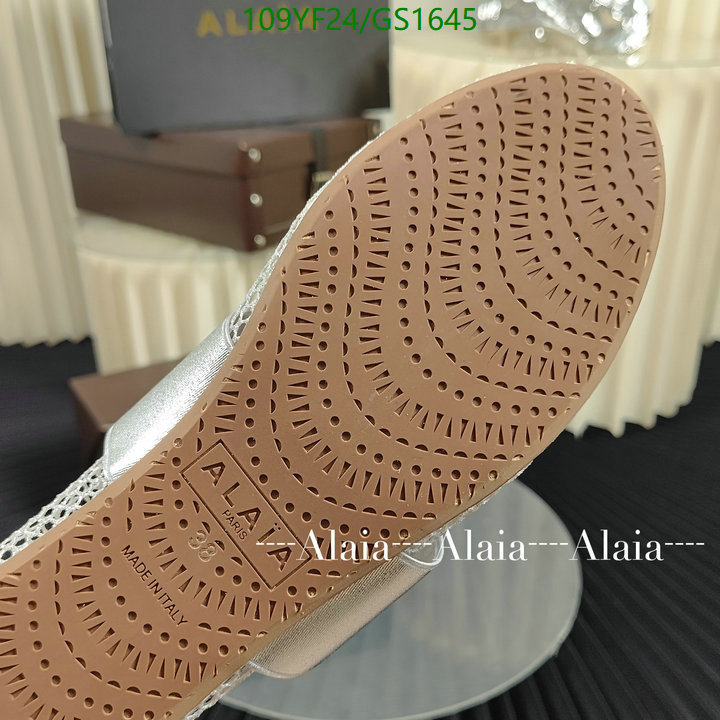 Women Shoes-ALAIA Code: GC1645 $: 109USD