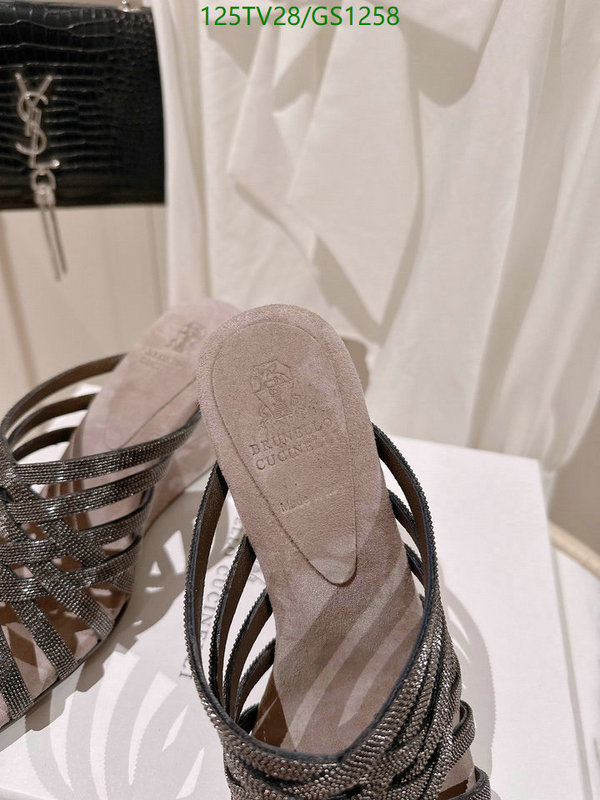 Women Shoes-Brunello Cucinelli Code: GS1258 $: 125USD