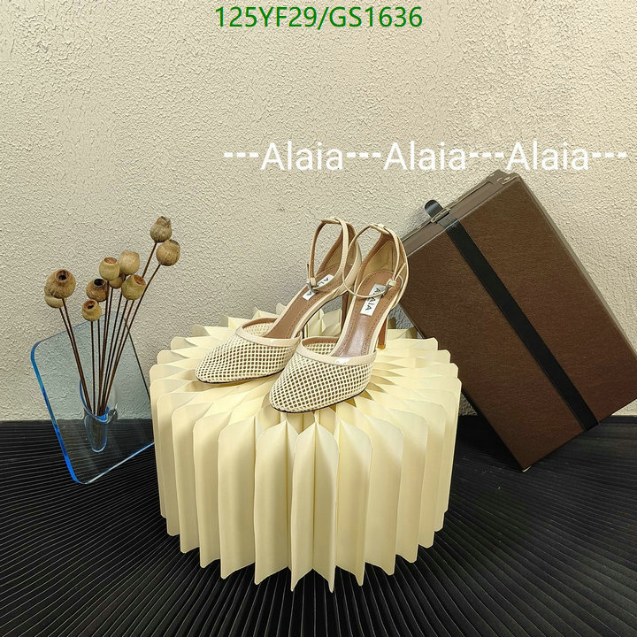Women Shoes-ALAIA Code: GC1636 $: 125USD