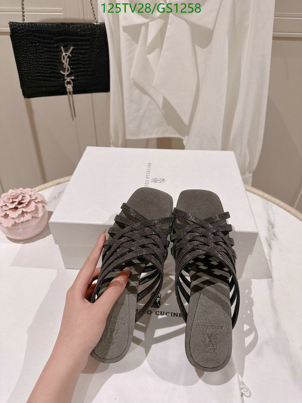 Women Shoes-Brunello Cucinelli Code: GS1258 $: 125USD