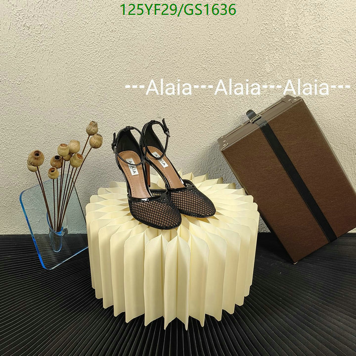 Women Shoes-ALAIA Code: GC1636 $: 125USD