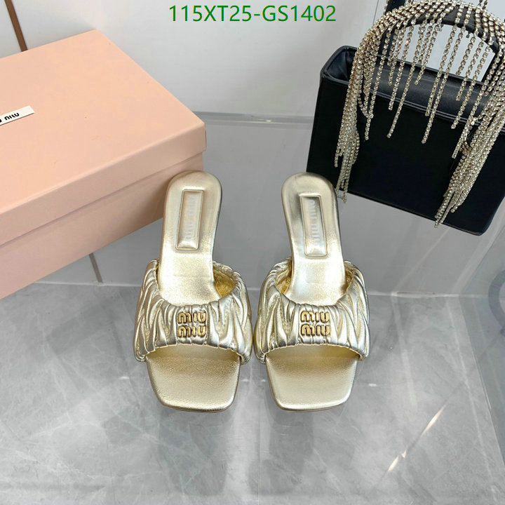 Women Shoes-Miu Miu Code: GS1402 $: 115USD