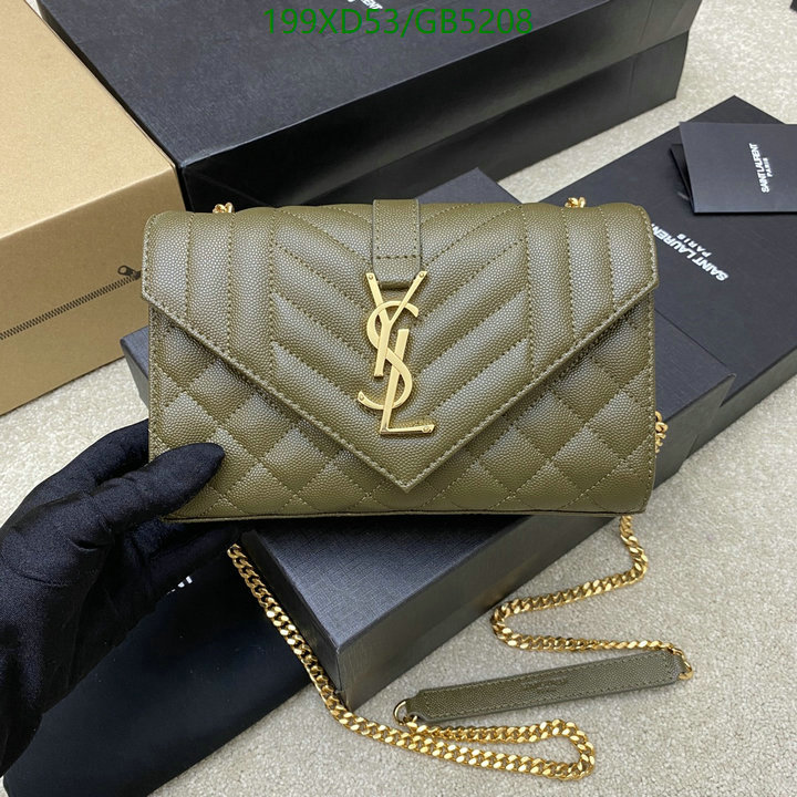YSL Bag-(Mirror)-Envelope Series Code: GB5208 $: 199USD