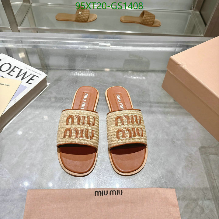 Women Shoes-Miu Miu Code: GS1408 $: 95USD