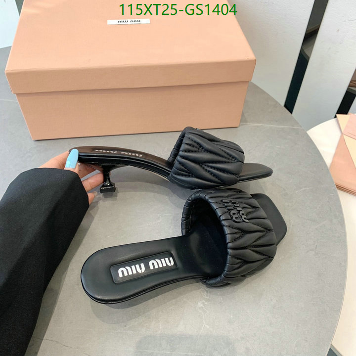Women Shoes-Miu Miu Code: GS1404 $: 115USD