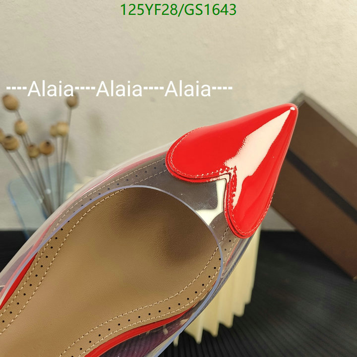 Women Shoes-ALAIA Code: GS1643 $: 125USD