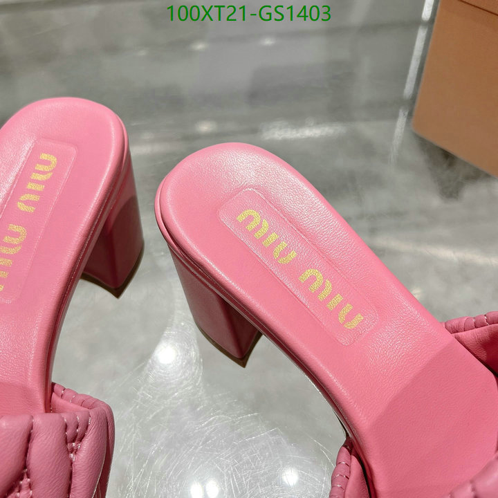Women Shoes-Miu Miu Code: GS1403 $: 100USD