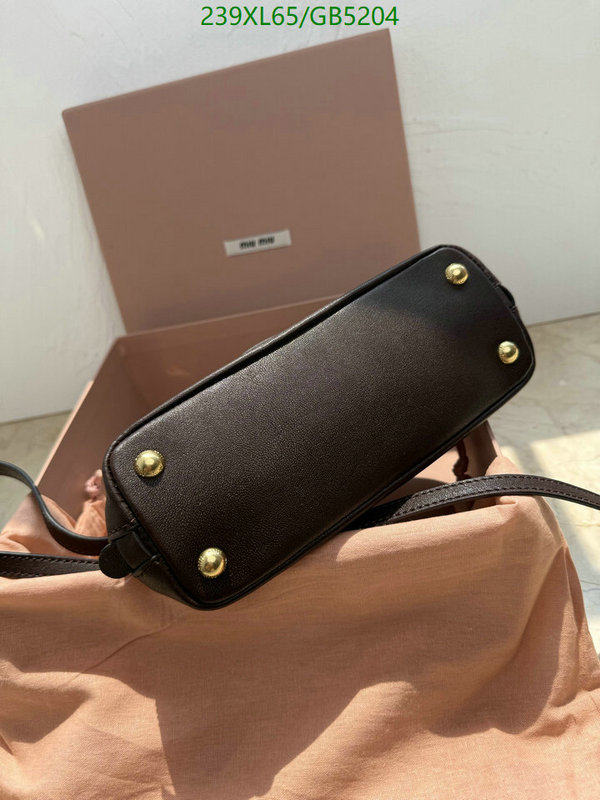 Miu Miu Bag-(Mirror)-Handbag- Code: GB5204 $: 239USD
