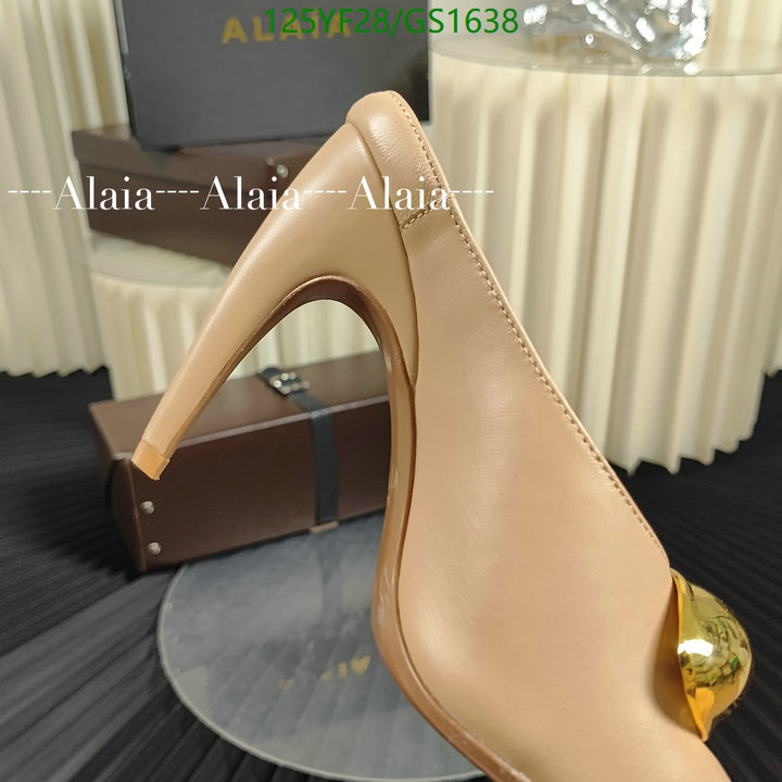 Women Shoes-ALAIA Code: GS1638 $: 125USD