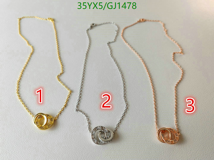 Jewelry-Cartier Code: GJ1478 $: 35USD