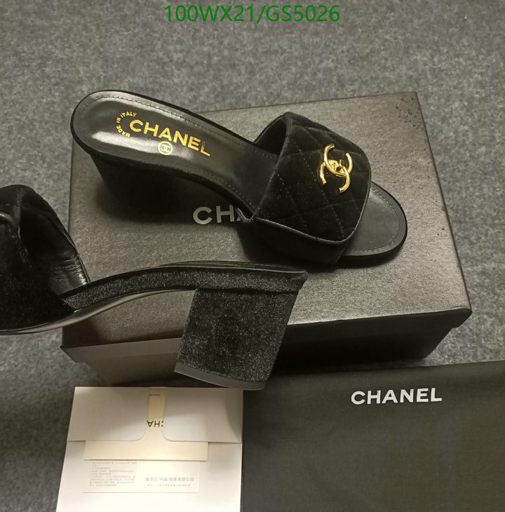 Women Shoes-Chanel Code: GS5026 $: 100USD