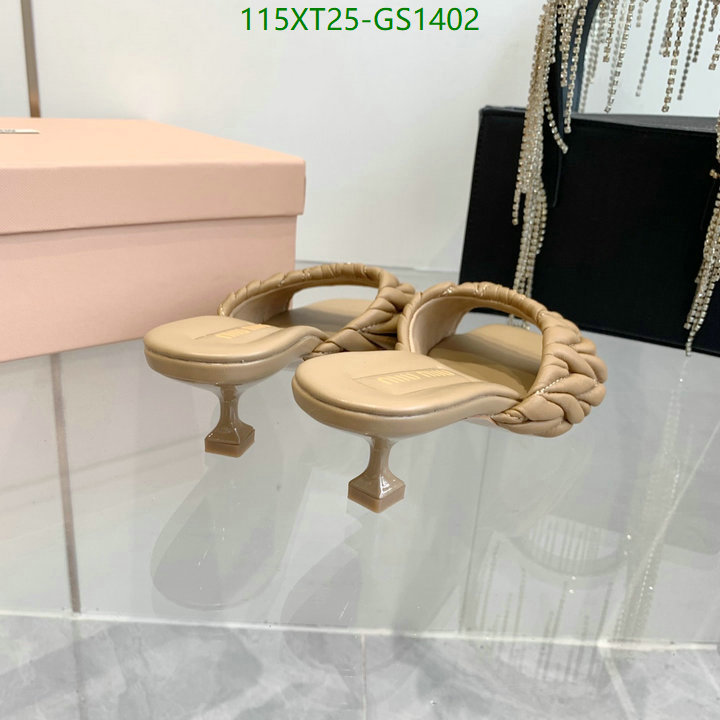 Women Shoes-Miu Miu Code: GS1402 $: 115USD