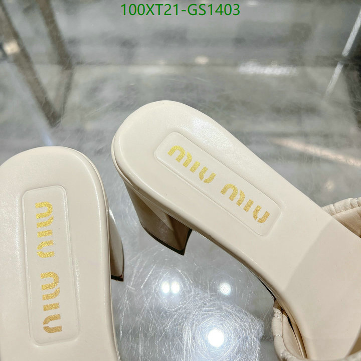 Women Shoes-Miu Miu Code: GS1403 $: 100USD