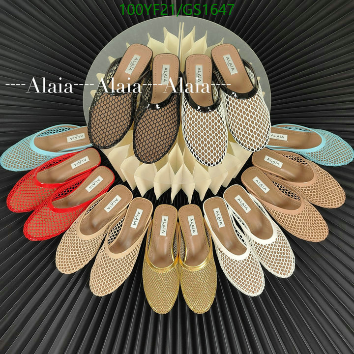 Women Shoes-ALAIA Code: GC1647 $: 100USD