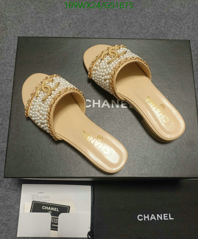 Women Shoes-Chanel Code: GS1675 $: 109USD