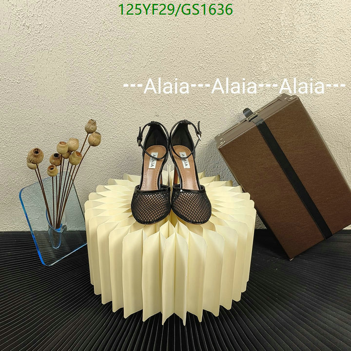 Women Shoes-ALAIA Code: GC1636 $: 125USD