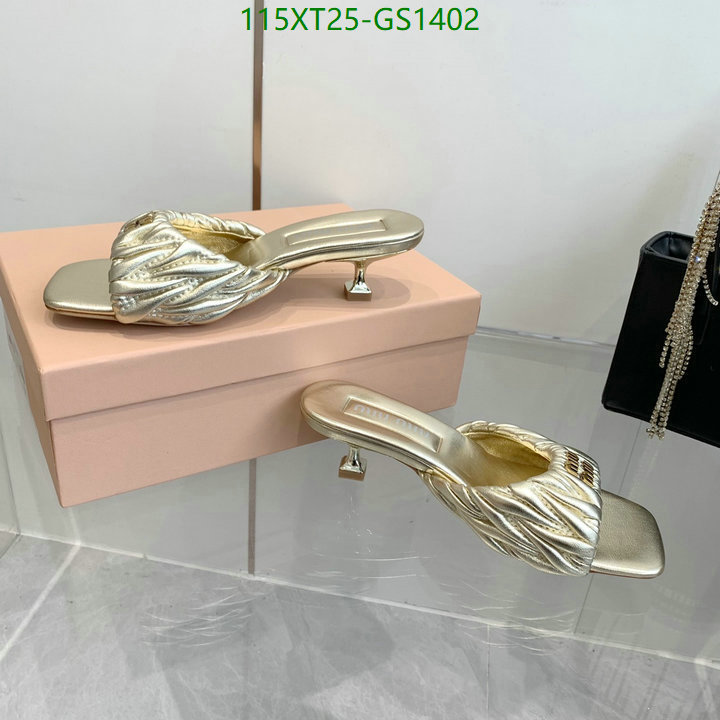Women Shoes-Miu Miu Code: GS1402 $: 115USD