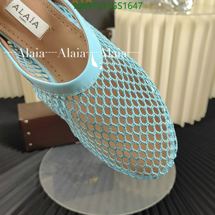 Women Shoes-ALAIA Code: GC1647 $: 100USD