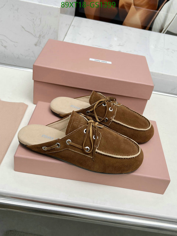 Women Shoes-Miu Miu Code: GS1399 $: 89USD