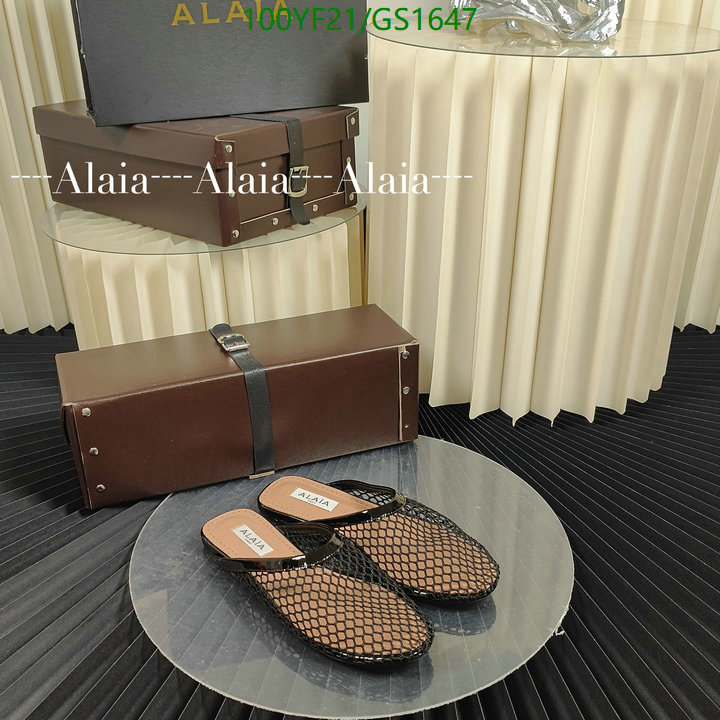 Women Shoes-ALAIA Code: GC1647 $: 100USD