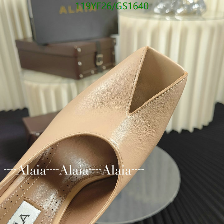 Women Shoes-ALAIA Code: GC1640 $: 119USD