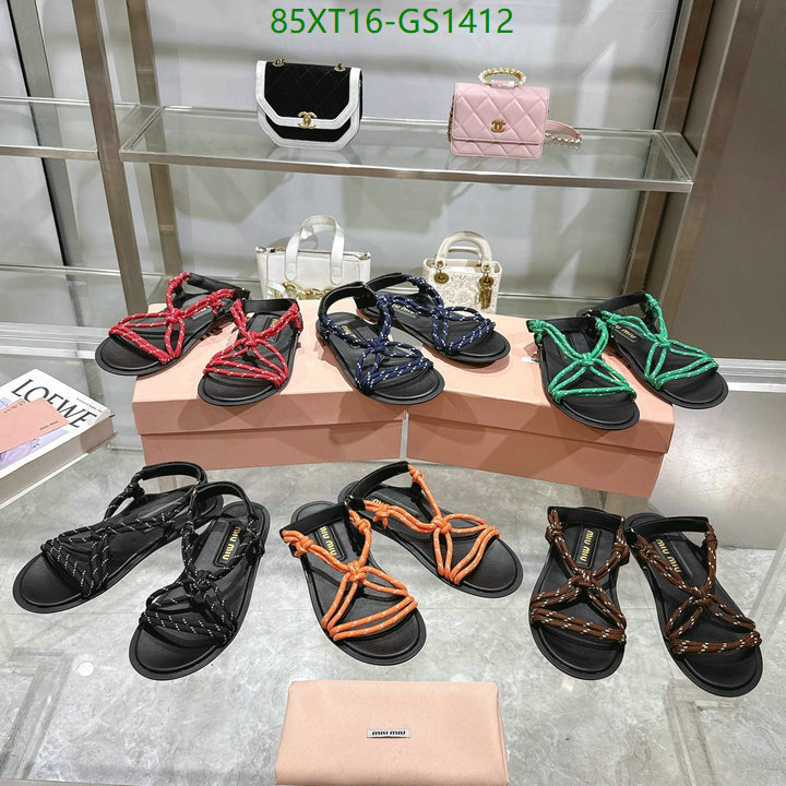 Women Shoes-Miu Miu Code: GS1412 $: 85USD