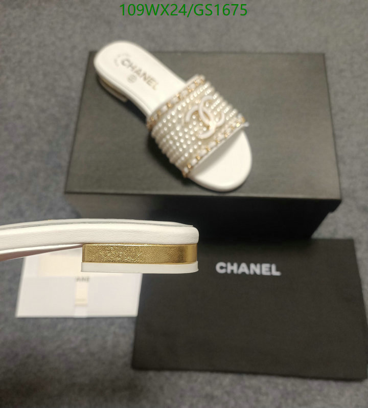 Women Shoes-Chanel Code: GS1675 $: 109USD