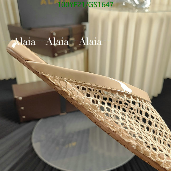 Women Shoes-ALAIA Code: GC1647 $: 100USD
