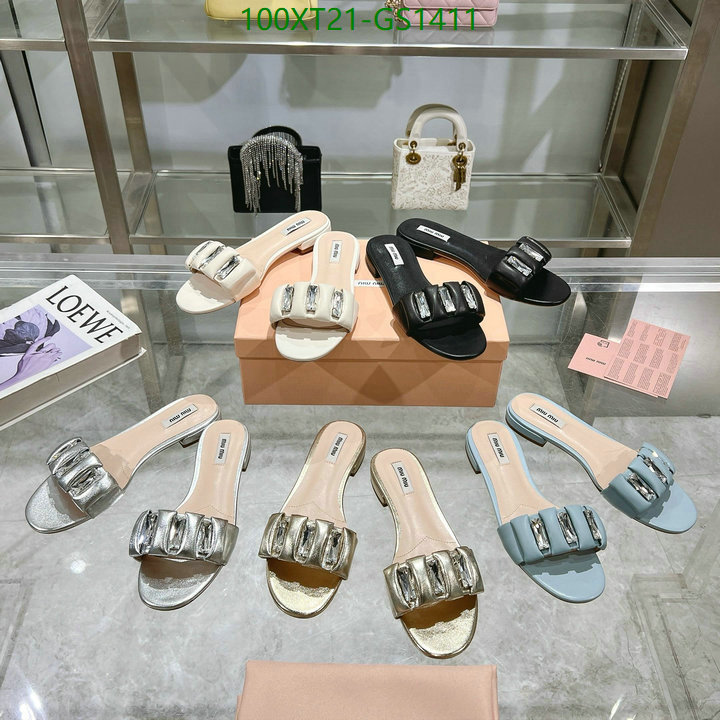 Women Shoes-Miu Miu Code: GS1411 $: 100USD