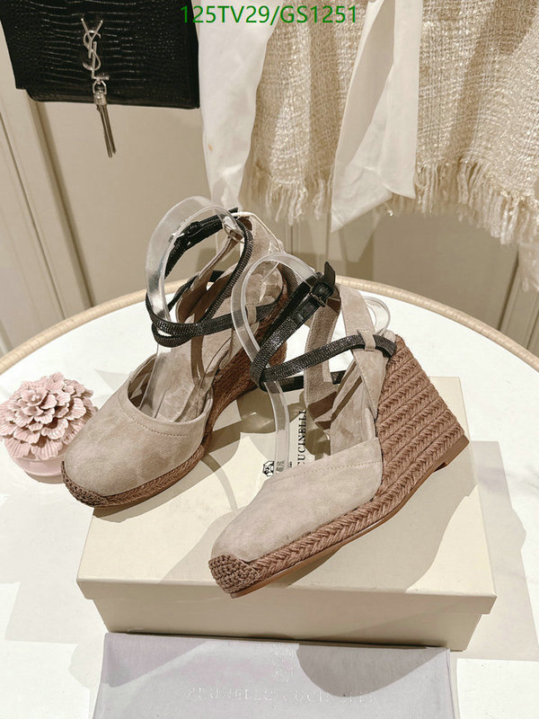 Women Shoes-Brunello Cucinelli Code: GS1251 $: 125USD