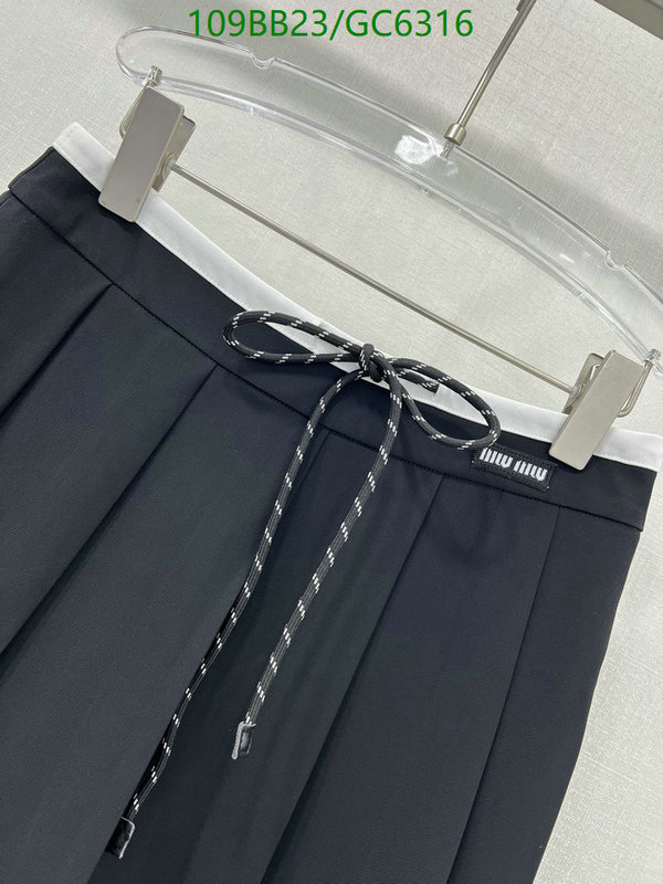 Clothing-MIUMIU Code: GC6316 $: 109USD