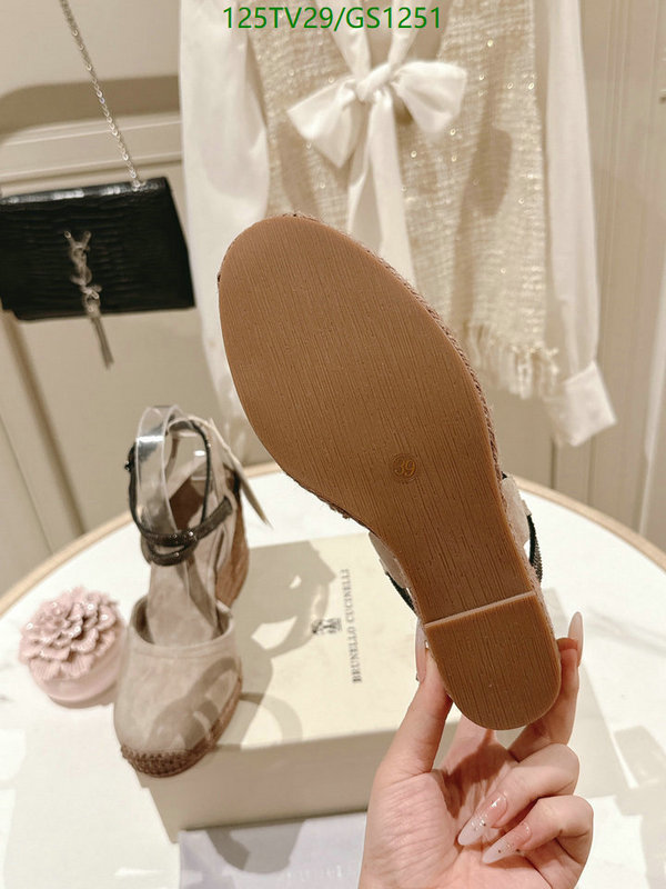 Women Shoes-Brunello Cucinelli Code: GS1251 $: 125USD
