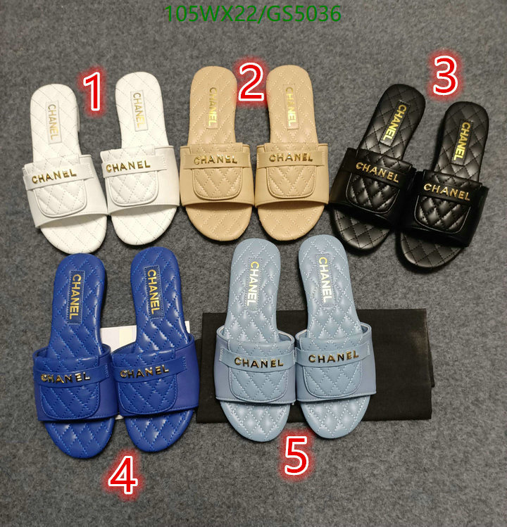 Women Shoes-Chanel Code: GS5036 $: 105USD