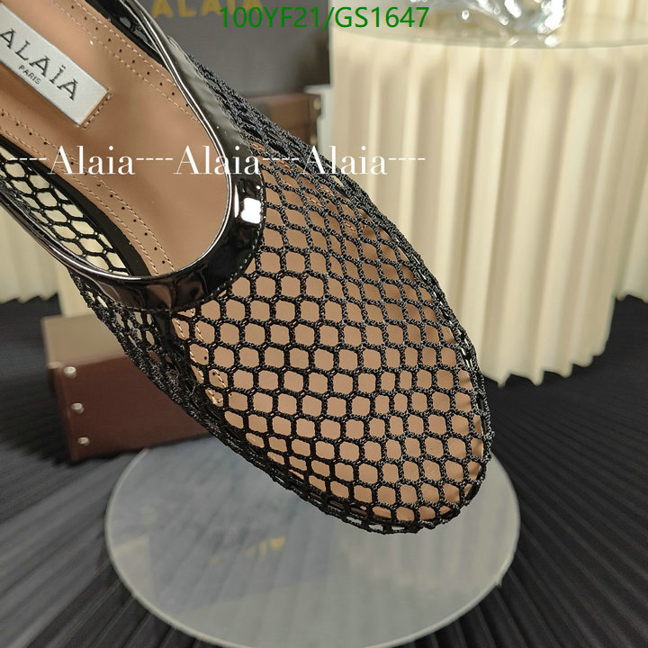 Women Shoes-ALAIA Code: GC1647 $: 100USD