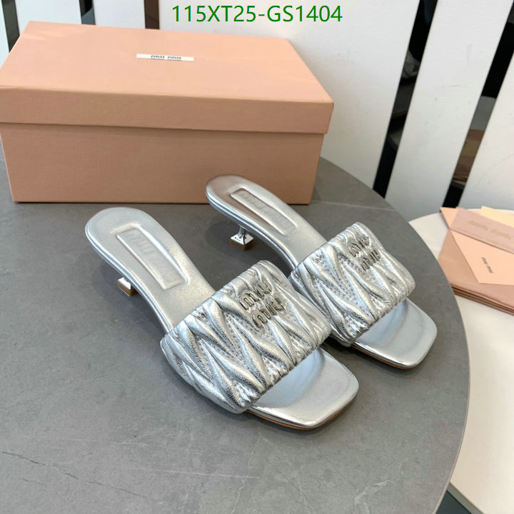 Women Shoes-Miu Miu Code: GS1404 $: 115USD
