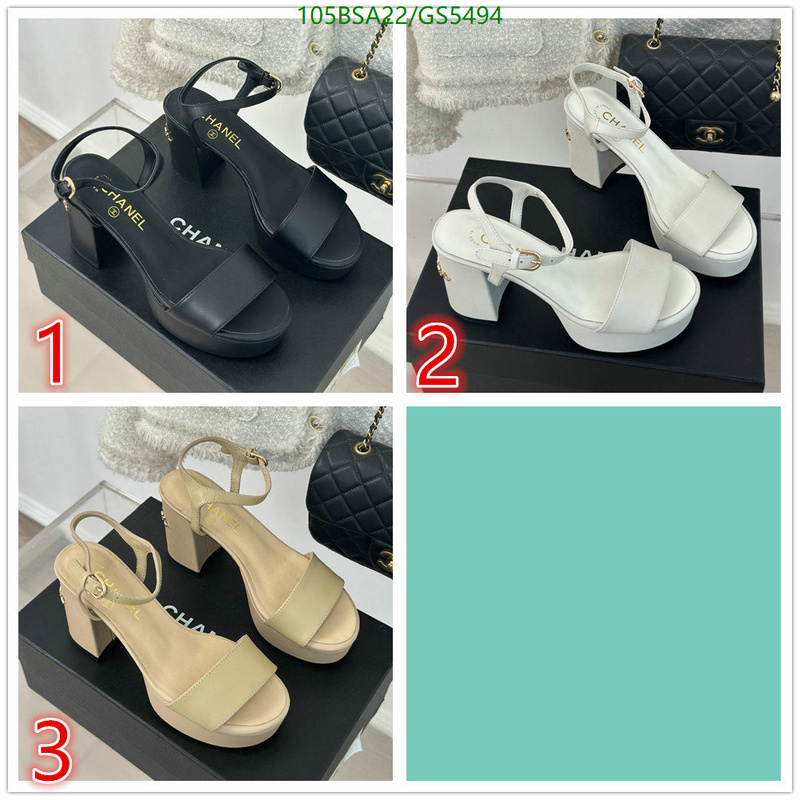 Women Shoes-Chanel Code: GS5494 $: 105USD