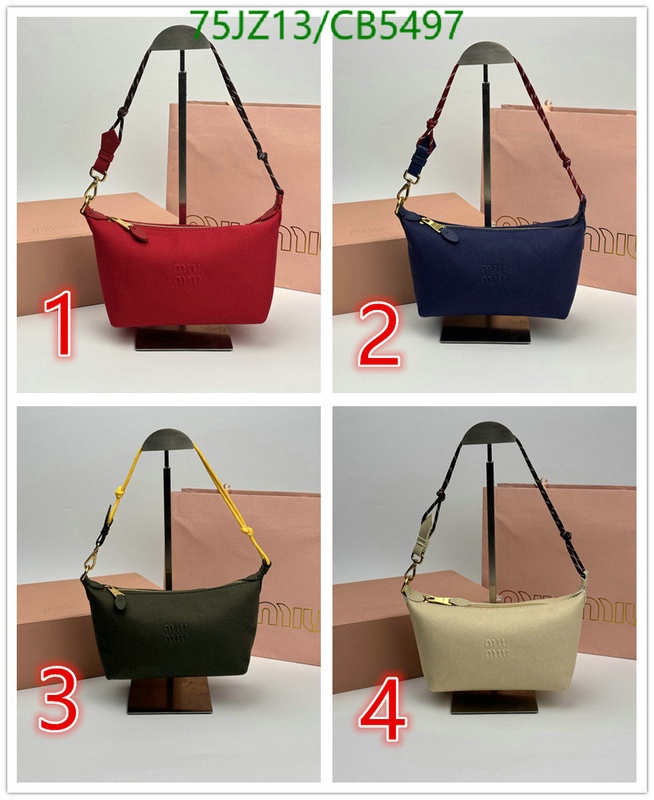 Miu Miu Bag-(4A)-Handbag- Code: CB5497 $: 75USD