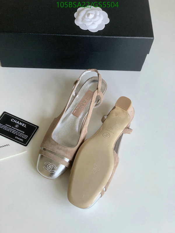 Women Shoes-Chanel Code: GS5504 $: 105USD