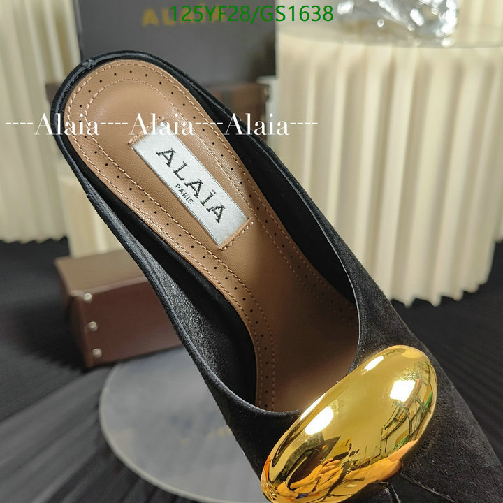Women Shoes-ALAIA Code: GS1638 $: 125USD