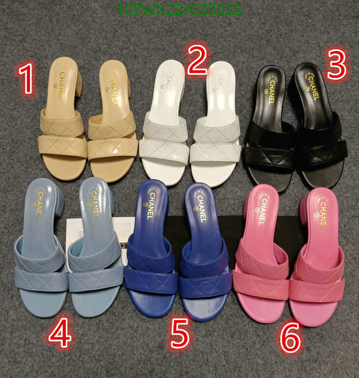 Women Shoes-Chanel Code: GS5028 $: 105USD