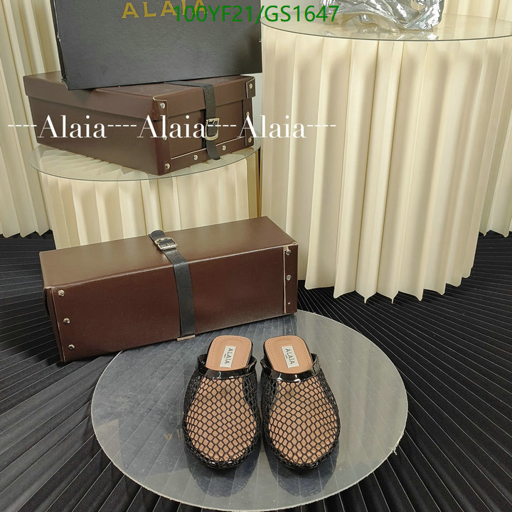 Women Shoes-ALAIA Code: GC1647 $: 100USD