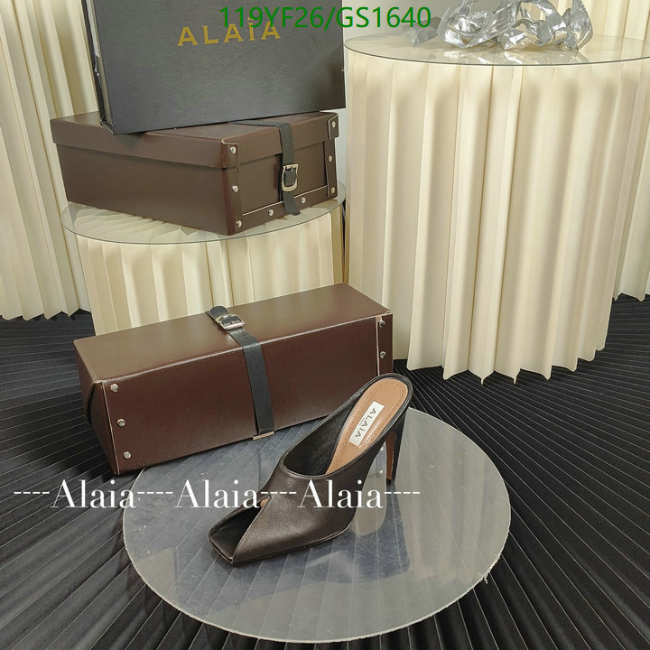 Women Shoes-ALAIA Code: GC1640 $: 119USD